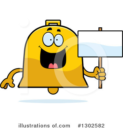 Royalty-Free (RF) Bell Clipart Illustration by Cory Thoman - Stock Sample #1302582