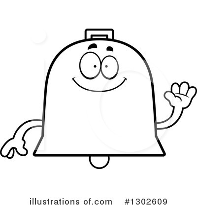 Royalty-Free (RF) Bell Clipart Illustration by Cory Thoman - Stock Sample #1302609