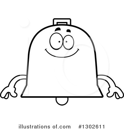 Royalty-Free (RF) Bell Clipart Illustration by Cory Thoman - Stock Sample #1302611