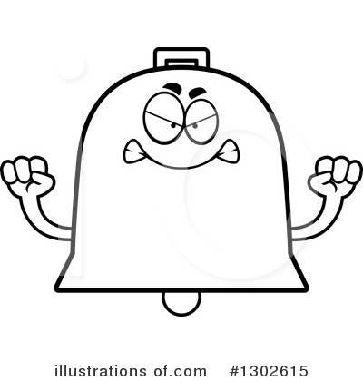 Bell Clipart #1302615 by Cory Thoman
