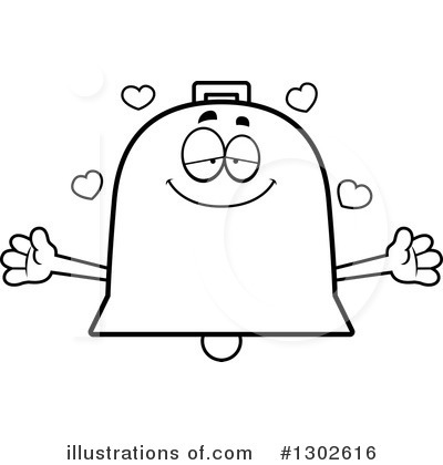 Royalty-Free (RF) Bell Clipart Illustration by Cory Thoman - Stock Sample #1302616