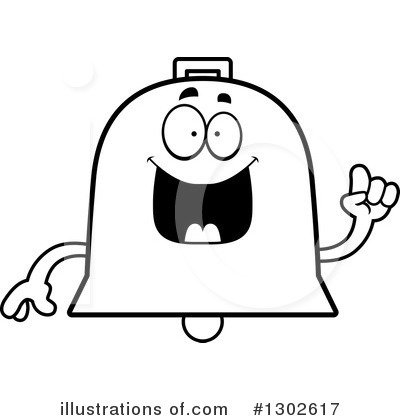 Bell Clipart #1302617 by Cory Thoman