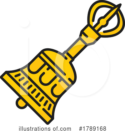 Royalty-Free (RF) Bell Clipart Illustration by Vector Tradition SM - Stock Sample #1789168