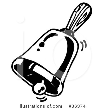 Royalty-Free (RF) Bell Clipart Illustration by LoopyLand - Stock Sample #36374