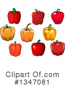 Bell Pepper Clipart #1347081 by Vector Tradition SM