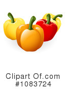 Bell Peppers Clipart #1083724 by AtStockIllustration