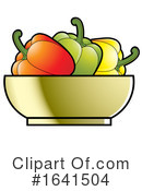 Bell Peppers Clipart #1641504 by Lal Perera