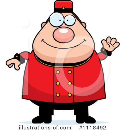 Bellboy Clipart #1118492 by Cory Thoman