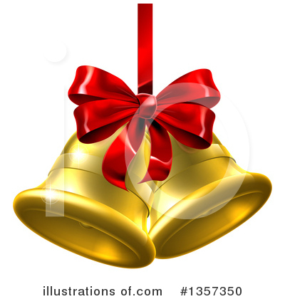 Christmas Bell Clipart #1357350 by AtStockIllustration