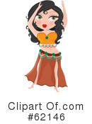 Belly Dancer Clipart #62146 by Maria Bell