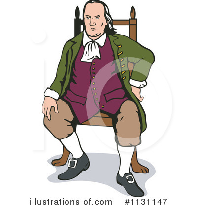 Royalty-Free (RF) Benjamin Franklin Clipart Illustration by patrimonio - Stock Sample #1131147
