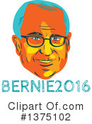 Bernie Sanders Clipart #1375102 by patrimonio
