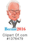 Bernie Sanders Clipart #1376479 by patrimonio