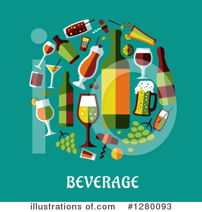 Royalty-Free (RF) Beverage Clipart Illustration by Vector Tradition SM - Stock Sample #1280093
