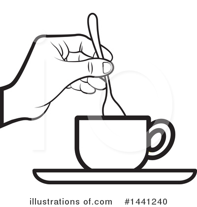 Tea Cup Clipart #1441240 by Lal Perera