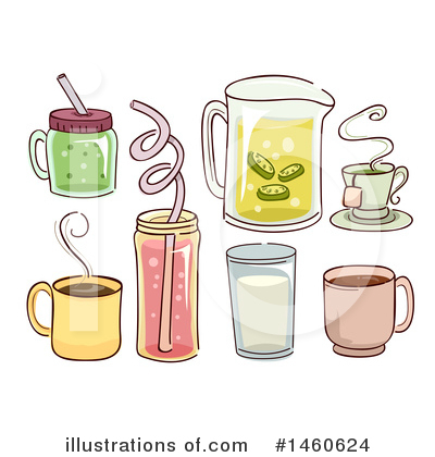 Lemonade Clipart #1460624 by BNP Design Studio