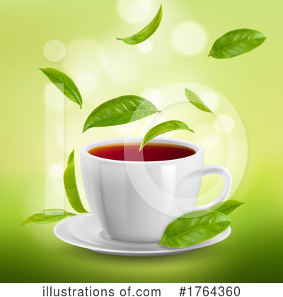 Green Tea Clipart #1764360 by Vector Tradition SM