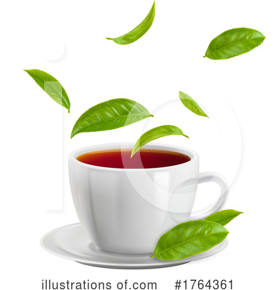 Green Tea Clipart #1764361 by Vector Tradition SM