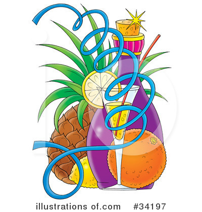 Cocktail Clipart #34197 by Alex Bannykh