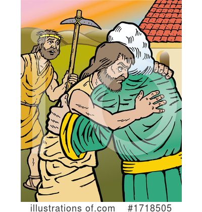 Royalty-Free (RF) Biblical Clipart Illustration by Johnny Sajem - Stock Sample #1718505
