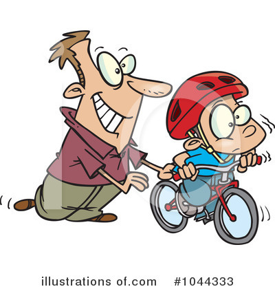 Bicycles Clipart #1044333 by toonaday