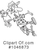 Bicycle Clipart #1046873 by toonaday