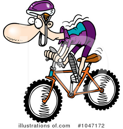 Bicycle Clipart #1047172 by toonaday