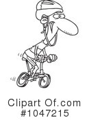Bicycle Clipart #1047215 by toonaday