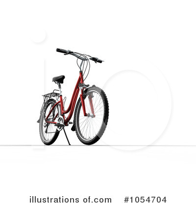 Royalty-Free (RF) Bicycle Clipart Illustration by chrisroll - Stock Sample #1054704