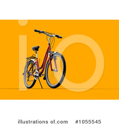 Royalty-Free (RF) Bicycle Clipart Illustration by chrisroll - Stock Sample #1055545