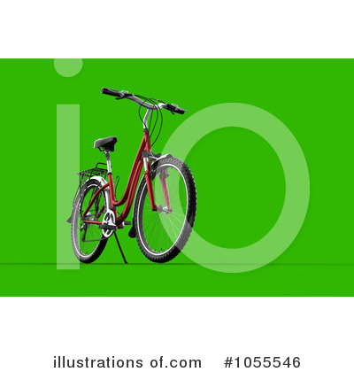 Royalty-Free (RF) Bicycle Clipart Illustration by chrisroll - Stock Sample #1055546