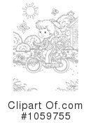 Bicycle Clipart #1059755 by Alex Bannykh