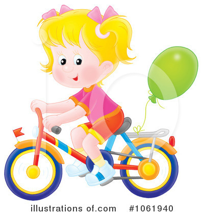 Bicycle Clipart #1061940 by Alex Bannykh