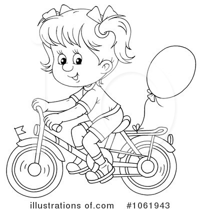 Royalty-Free (RF) Bicycle Clipart Illustration by Alex Bannykh - Stock Sample #1061943