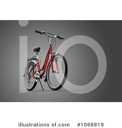 Royalty-Free (RF) Bicycle Clipart Illustration by chrisroll - Stock Sample #1068819