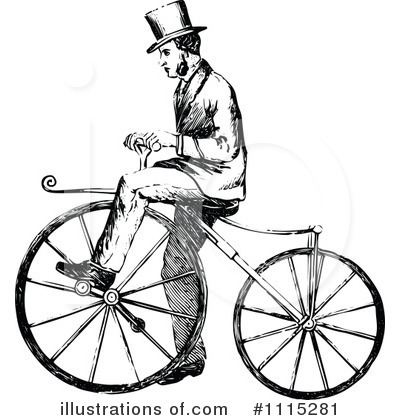 Bike Clipart #1115281 by Prawny Vintage