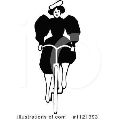 Bicycle Clipart #1121393 by Prawny Vintage