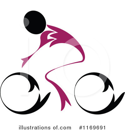 Royalty-Free (RF) Bicycle Clipart Illustration by Andrei Marincas - Stock Sample #1169691