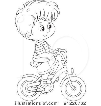 Bicycle Clipart #1226762 by Alex Bannykh