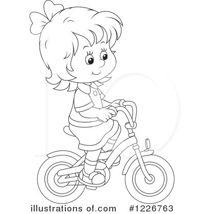 Bicycle Clipart #1226763 by Alex Bannykh
