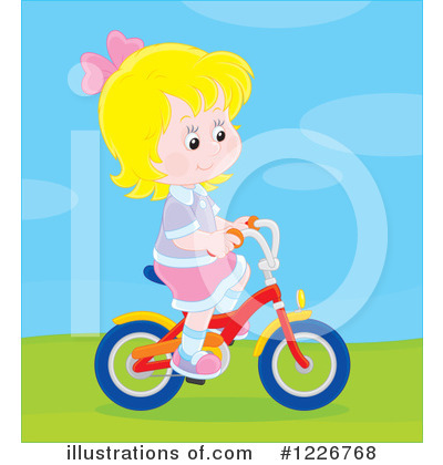 Royalty-Free (RF) Bicycle Clipart Illustration by Alex Bannykh - Stock Sample #1226768