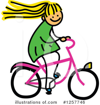Royalty-Free (RF) Bicycle Clipart Illustration by Prawny - Stock Sample #1257746