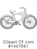 Bicycle Clipart #1407561 by djart