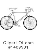 Bicycle Clipart #1409931 by djart