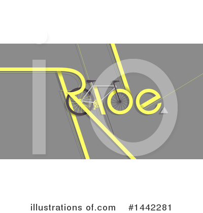 Royalty-Free (RF) Bicycle Clipart Illustration by BNP Design Studio - Stock Sample #1442281