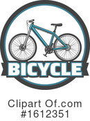 Bicycle Clipart #1612351 by Vector Tradition SM