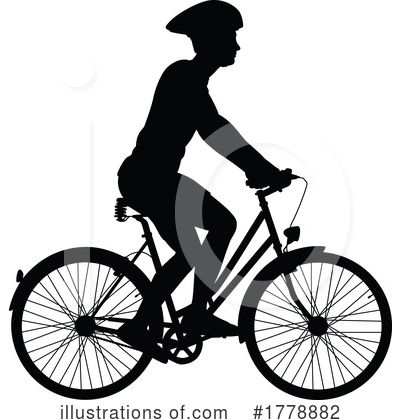 Royalty-Free (RF) Bicycle Clipart Illustration by AtStockIllustration - Stock Sample #1778882