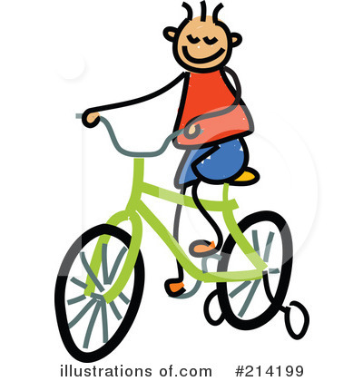 Royalty-Free (RF) Bicycle Clipart Illustration by Prawny - Stock Sample #214199