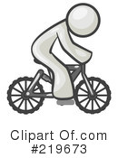 Bicycle Clipart #219673 by Leo Blanchette