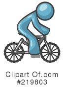 Bicycle Clipart #219803 by Leo Blanchette